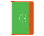 Orange Soccer Clipboard
